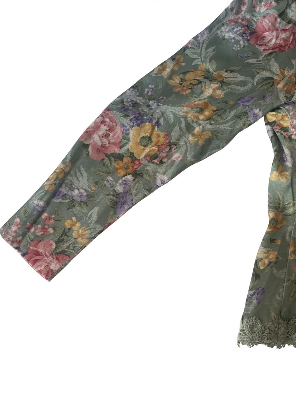 Victorian Coquette 80s / 90s Structured Button Down Top - Picture 8 of 10